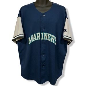 Vintage 90s Starter Seattle Mariners Baseball Jersey